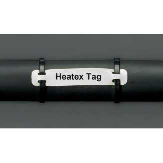 Heatex Tags White ON-LINER 10mm(H) x 75mm (W) x 250 Tags (BM-10x75-7643-WT-L) Heatex Tags White ON-LINER 10mm(H) x 75mm (W) x 250 Tags (BM-10x75-7643-WT-L)