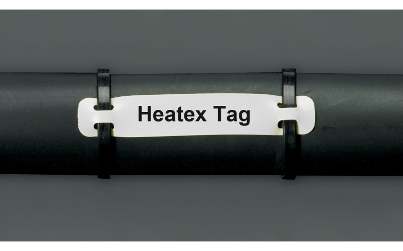 Heatex Tags White ON-LINER 25mm(H) x 75mm (W) x 250 Tags (BM-25x75-7643-WT-L) Heatex Tags White ON-LINER 25mm(H) x 75mm (W) x 250 Tags (BM-25x75-7643-WT-L)