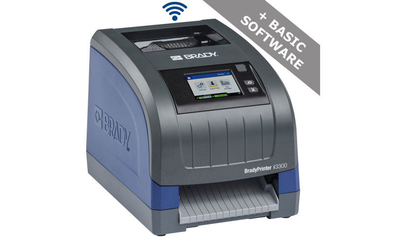 Brady i3300 Label Printer with Basic Software and Wi-fi (i3300-300-C-UK-WF) Brady i3300 Label Printer with Basic Software and Wi-fi (i3300-300-C-UK-WF)