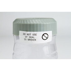 Tamper Resistant Vinyl Labels, 12.7mm x 25.4mm x 500 labels, M7-17-351