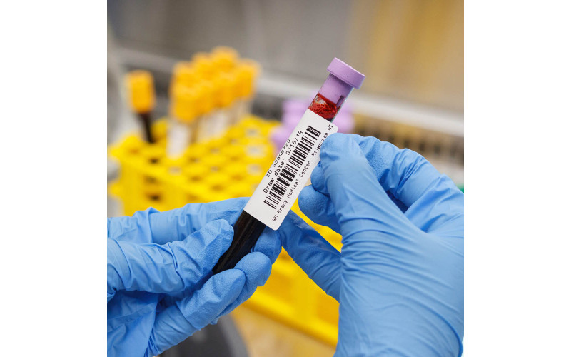 White Polyester Labels 48.26mm x 25.40mm x 2000 labels (B33-636-461AW)