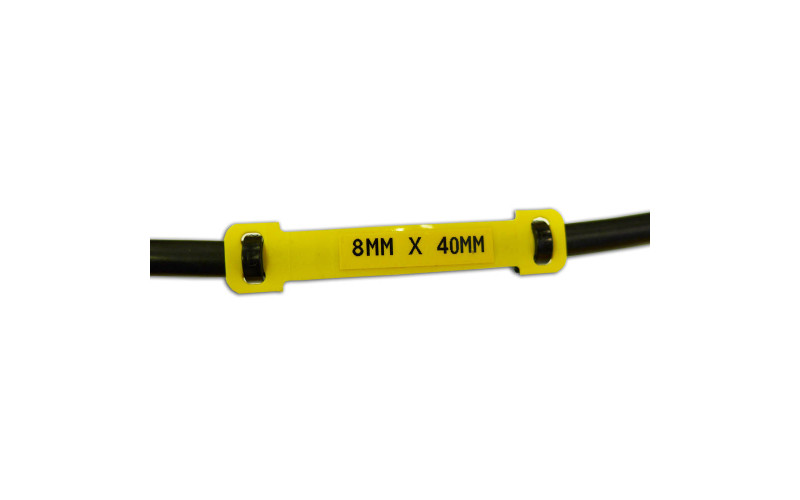 Laminat Cable Marking Blank Tags, YELLOW 65mm x 13mm x 100pcs (LC-65x13-B7644) Laminat Cable Marking Blank Tags, YELLOW 65mm x 13mm x 100pcs (LC-65x13-B7644)