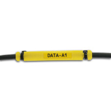 Laminat Cable Marking Blank Tags, YELLOW 71mm x 9mm x 100pcs (LC-71x9-B7644)