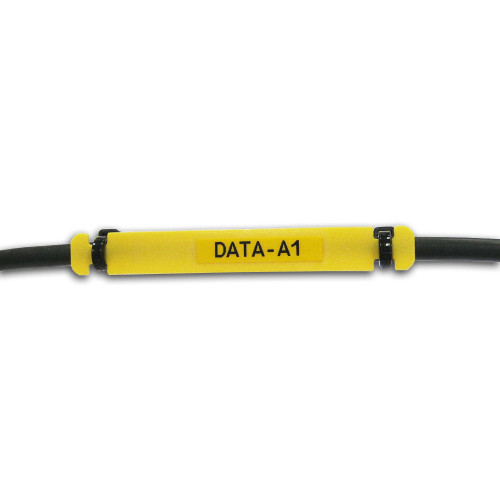 Laminat Cable Marking Blank Tags, YELLOW 71mm x 9mm x 100pcs (LC-71x9-B7644)