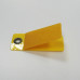 Laminat Blank Tags with Eyelet, YELLOW 150mm x 25mm x 50pcs (LT-150x25-B7645-WR)