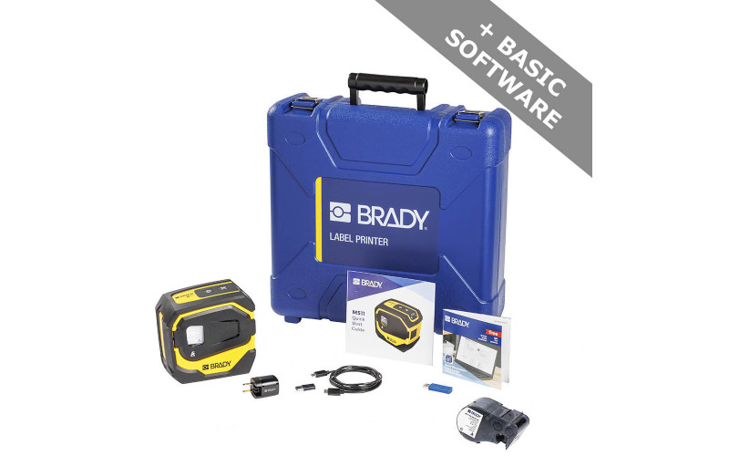 Brady M511 Mobile Label Printer, basic software plus hard case Brady M511 Mobile Label Printer, basic software plus hard case