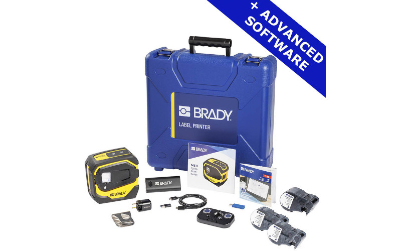 Brady M511 Mobile Label Printer, Full Kit with Accessories (M511-EU-UK-KIT) Brady M511 Mobile Label Printer, Full Kit with Accessories (M511-EU-UK-KIT)