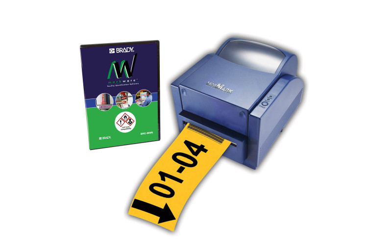 Brady Minimark Label Printer with Markware Software