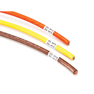 Reposit. Nylon Cloth cable diam 5-7mm, Black/White - 38mm(h) x 25mm(w), (M4-91-498) 120 labels Reposit. Nylon Cloth cable diam 5-7mm, Black/White - 38mm(h) x 25mm(w), (M4-91-498) 120 labels