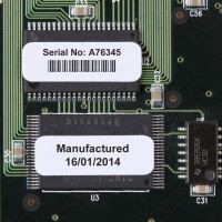 Polyester White Matt labels, 38.1mm(W) x 19.1mm(H) x 250 labels (PTL-30-459)