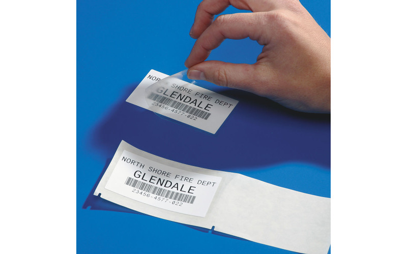Paper White with Overlaminate labels, 25.4mm(W) x 12.7mm(H) x 500 labels (M6-17-424-PSL) Paper White with Overlaminate labels, 25.4mm(W) x 12.7mm(H) x 500 labels (M6-17-424-PSL)