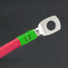 Permasleeves Green 11.4-24.1mm wire diam 44.8mm(W) x 42.2mm(H) x 50pcs (M6-1000-175-342-GR)