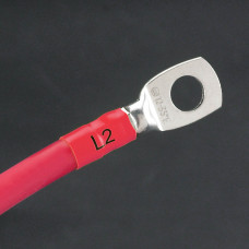 Permasleeves Red 11.4-24.1mm wire diam 44.8mm(W) x 42.2mm(H) x 50pcs (M6-1000-175-342-RD)