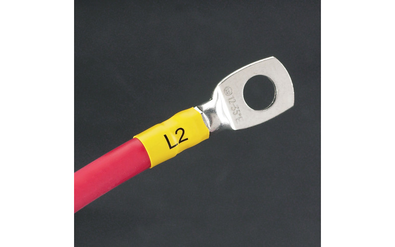 Permasleeve Double Sided for 13-35mm wire diam, 50.8 x 61.8mm x 150 (B33D-1500-2-342YL)