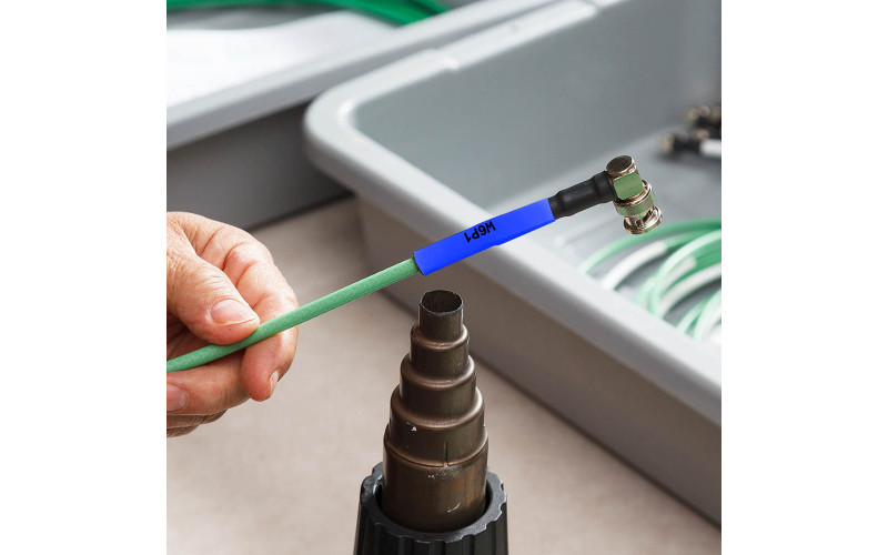 Permasleeves Blue 4.8-11.4mm wire diam 44.8mm(W) x 21.6mm(H) x 100pcs (M6-500-175-342-BL) Permasleeves Blue 4.8-11.4mm wire diam 44.8mm(W) x 21.6mm(H) x 100pcs (M6-500-175-342-BL)