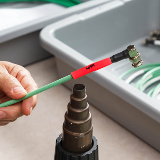 Permasleeves Red 4.8-11.4mm wire diam 44.8mm(W) x 21.6mm(H) x 100pcs (M6-500-175-342-RD)