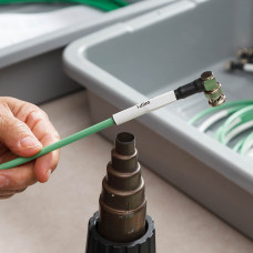 Brady Bulkbox Permasleeves White 4.8-11.4mm wire diam 22mm(H) x 15.2m continuous (BM7C-500-342)