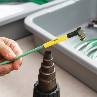 Permasleeve Double Sided for 4.8-11.4mm wire diam, 50.8 x 20.3mm x 350 (B33D-500-2-342YL) Permasleeve Double Sided for 4.8-11.4mm wire diam, 50.8 x 20.3mm x 350 (B33D-500-2-342YL)