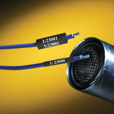 High Temp Sleeves Black 1.2-2.8mm wire diam 25.8mm(W) x 6mm(H) x 100pcs (M6-125-1-345-BK)