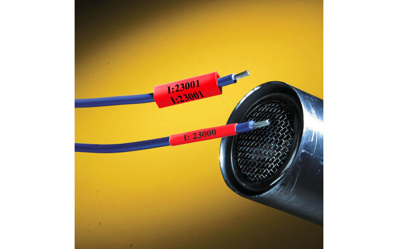 Permasleeves Red 0.6-2.0mm wire diam 25.8mm(W) x 4.6mm(H) x 100pcs (M6-094-1-342-RD) Permasleeves Red 0.6-2.0mm wire diam 25.8mm(W) x 4.6mm(H) x 100pcs (M6-094-1-342-RD)