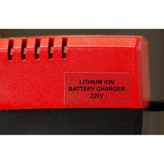 Polyester Labels, aggressive adhesive, Clear - 76.2 x 25.4mm, 1500 labels (B33-18-432) 1 across