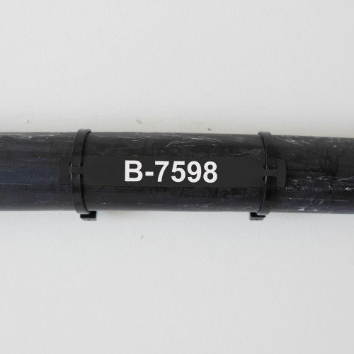 BBP11/12 Outdoor Polyester Cable Tags Black 10mm x 75mm x 1000 tags (BPT-7510-7598-BK)