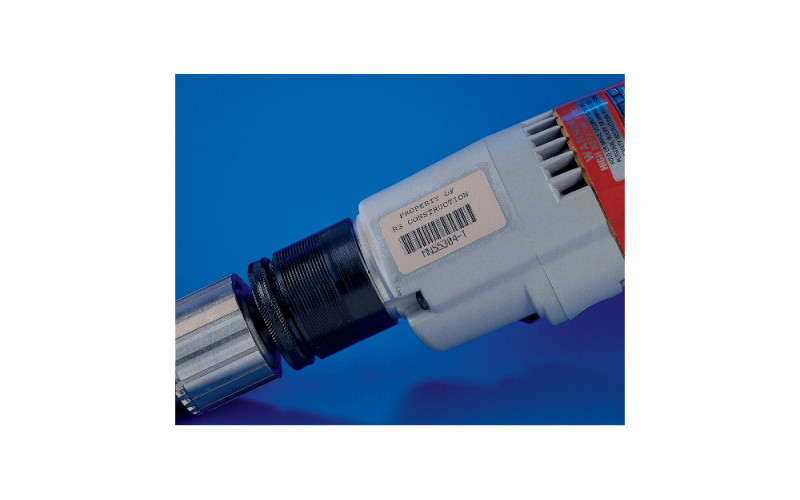 Silver Metalized Polyester, 19.1mm x 38.1mm x 260 labels (M5-30-428) Silver Metalized Polyester, 19.1mm x 38.1mm x 260 labels (M5-30-428)