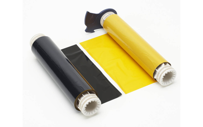 BBP85/Powermark ribbon - Black/Yellow 220mm, B85-R-220x60-BK/YL-380P