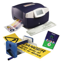 Brady Powermark Sign Printer with Markware, Signshop and BLS2000 Rigidiser Brady Powermark Sign Printer with Markware, Signshop and BLS2000 Rigidiser