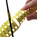 Bulkbox Rapido Wire Markers for 1.75 - 4.60mm cables, 7.0 x 26.0mm, 2500pcs (BM-4-7599-YL-R)