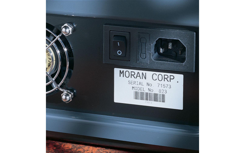 BBP33/i3300 Polyester, Standard Adhesive SATIN WHITE - 31.8 x 6.4mm, 2500 labels (B33-13-8423) 3 across