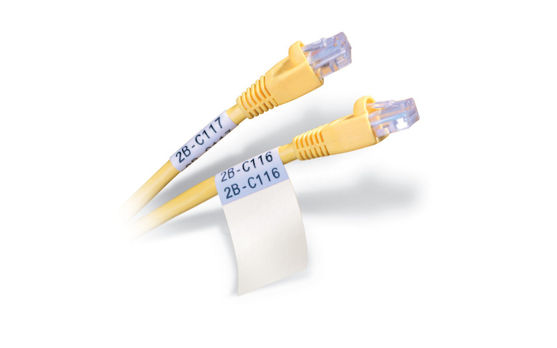 Self-Lam White 4-8mm wire diameter 12.7mm(W) x 38mm(H) 180 labels (M4-89-427) Self-Lam White 4-8mm wire diameter 12.7mm(W) x 38mm(H) 180 labels (M4-89-427)