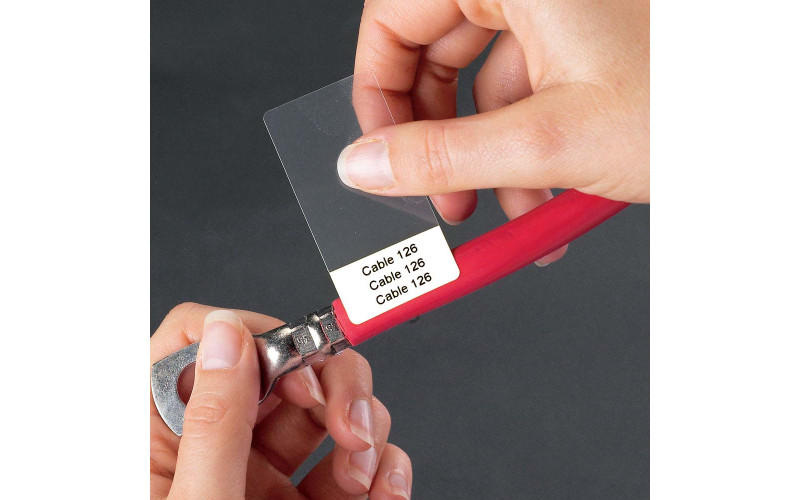 High Adhesion Self-Lam White 6-14mm wire diameter 38mm(W) x 64mm(H) 80 labels (M5-116-417) High Adhesion Self-Lam White 6-14mm wire diameter 38mm(W) x 64mm(H) 80 labels (M5-116-417)