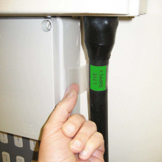 Self-lam Green 16.2-36.4mm wire diam 38.1mm(W) x 152.4mm(H) x 50 labels (M6-34-427-GN)