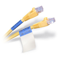Self-Lam Blue 4-8mm wire diameter 19mm(W) x 38mm(H) 250 labels (M7-30-427-BL)