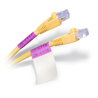 Self-Lam Purple 4-8mm wire diameter 19mm(W) x 38mm(H) 250 labels (M7-30-427-PL) Self-Lam Purple 4-8mm wire diameter 19mm(W) x 38mm(H) 250 labels (M7-30-427-PL)