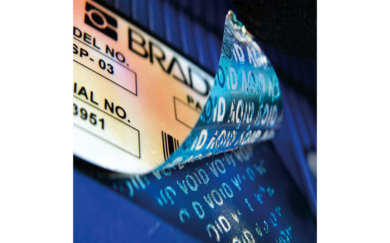 Tamper-evident White Gloss labels, 25.4mm(W) x 12.7mm(H) x 500 (M6-17-7546) Tamper-evident White Gloss labels, 25.4mm(W) x 12.7mm(H) x 500 (M6-17-7546)