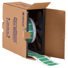 Green Permasleeves 50.80mm(w) x 31.80mm(h) x 100 roll (3PS-750-2-GR-S)