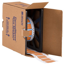 Orange Permasleeves 50.80mm(w) x 31.80mm(h) x 100 roll (3PS-750-2-OR-S)