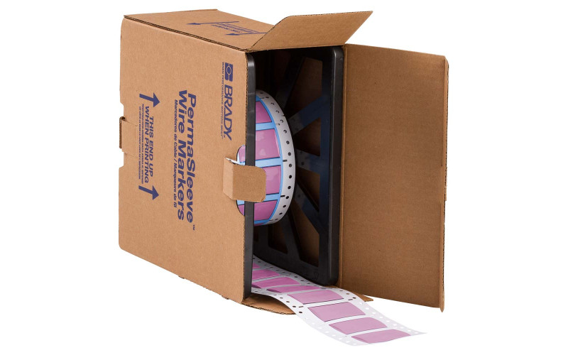 Pink High Temperature Permasleeves 50.80mm(w) x 42.16mm(h) x 100 roll (2HT-1000-2-PK-S) Pink High Temperature Permasleeves 50.80mm(w) x 42.16mm(h) x 100 roll (2HT-1000-2-PK-S)