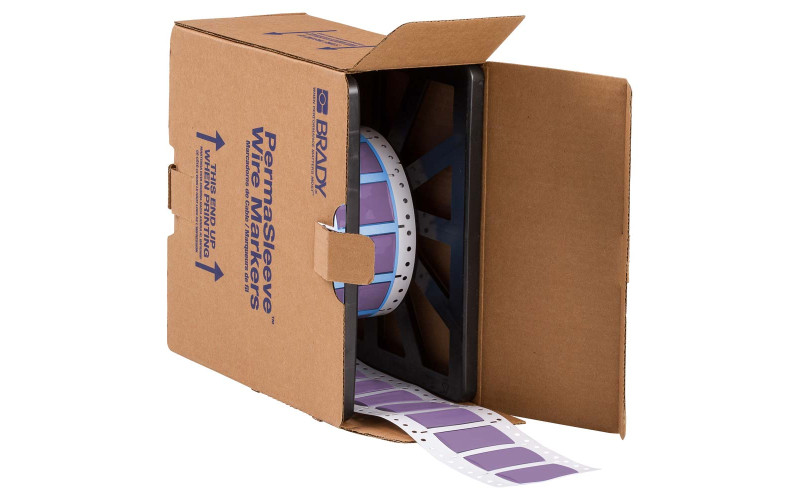 Violet Permasleeves 50.80mm(w) x 31.80mm(h) x 100 roll (3PS-750-2-VT-S)