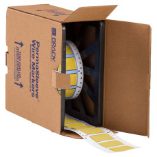 Yellow Permasleeves 50.80mm(w) x 31.80mm(h) x 100 roll (3PS-750-2-YL-SC)