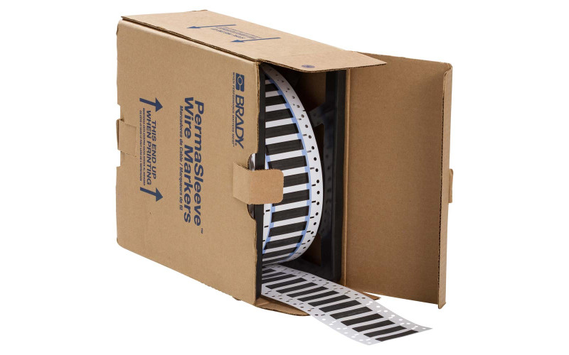 Black Self-Extinguishing Permasleeves 38.10 x 8.50mm(h) x 2500 roll (HX-187-150-BK) Black Self-Extinguishing Permasleeves 38.10 x 8.50mm(h) x 2500 roll (HX-187-150-BK)