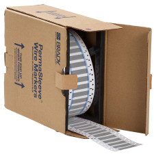 Grey Self-Extinguishing Permasleeves 25.40 x 11.15mm(h) x 2000 roll (2HX-250-2-GY-2)