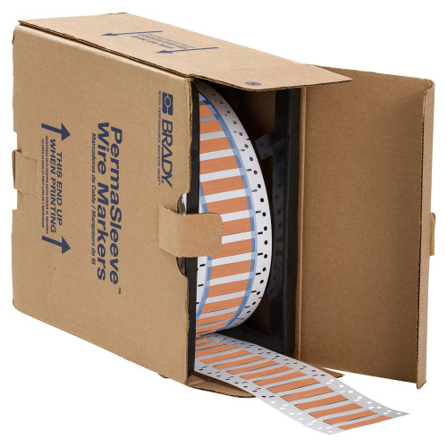 Orange Self-Extinguishing Permasleeves 25.40 x 11.15mm(h) x 2000 roll (2HX-250-2-OR-2)