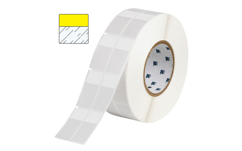 Self-lam Cable Labels YELLOW 25.40 mm x 57.15 mm x 3,000 roll (THT-75-427-3-YL) Self-lam Cable Labels YELLOW 25.40 mm x 57.15 mm x 3,000 roll (THT-75-427-3-YL)