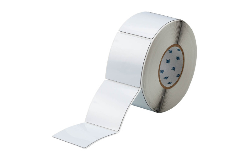 Raised Profile Labels THTEP-16-7593-WT, 45mm x 90mm x 500 - White