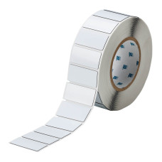 Raised Profile Labels THTEP-03-7593-WT, 15mm x 27mm x 1500 - White