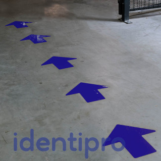 Toughstripe Floor Arrows 51mm x 127mm - Blue Toughstripe Floor Arrows 51mm x 127mm - Blue