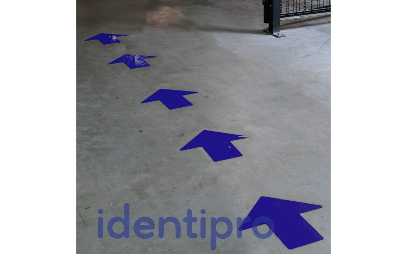 Toughstripe Floor Arrows 51mm x 127mm - Blue Toughstripe Floor Arrows 51mm x 127mm - Blue